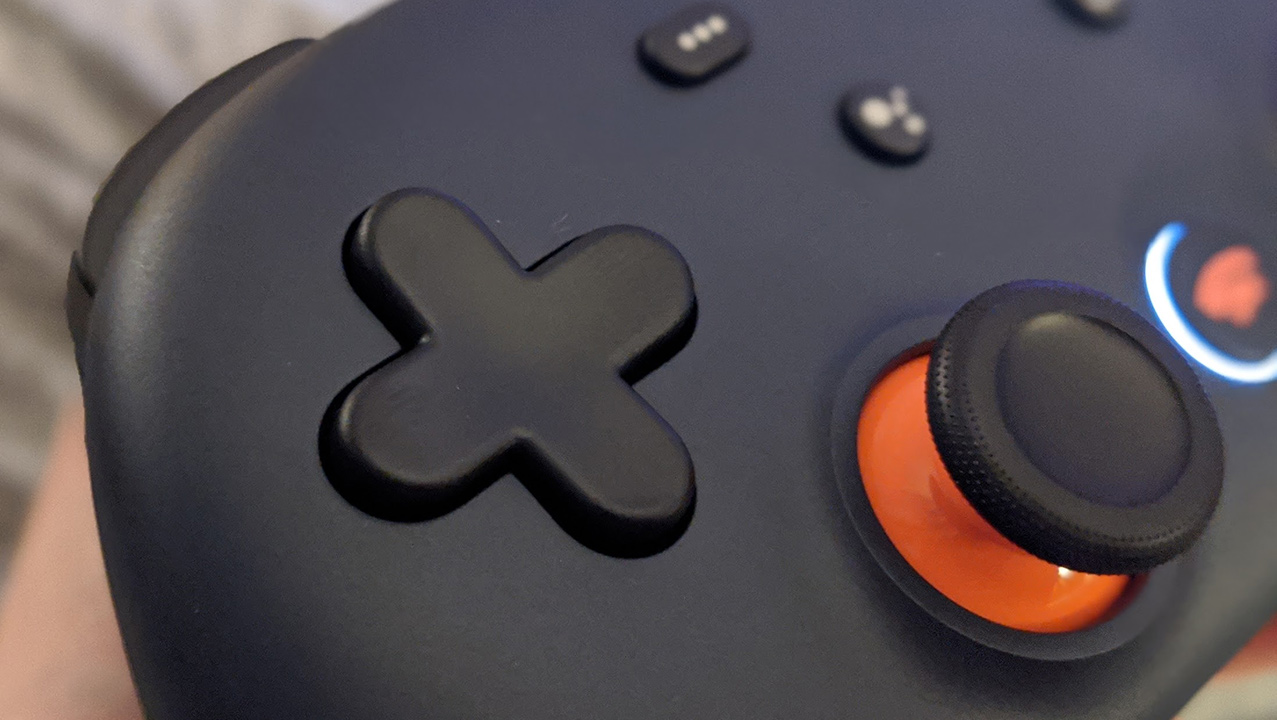 Google Stadia Controller - Detail of D-Pad